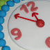 Almost Midnight-Candy Clock Cake