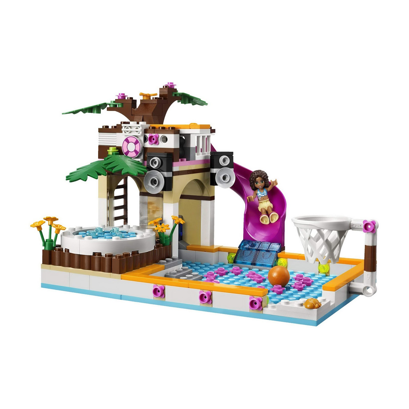 Lego Friends Pool Lego Heartlake City Pool Instructions 41008