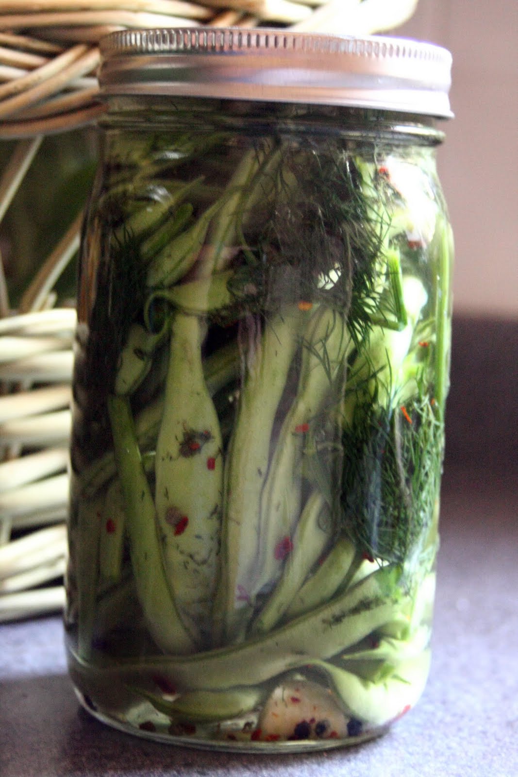 The Creamer Chronicles Lactofermented Dilly Beans