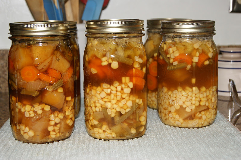 Canarella Vegetable Soup for the Pressure Canner