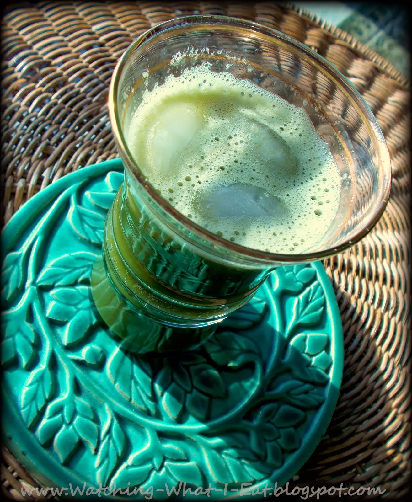 Watching What I Eat Deep Green 'FullofFiber' Fruit & Veggie Juice how I make fresh juice