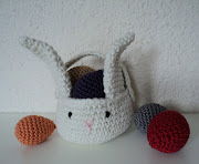 Eastern Bunny Basket - Canasta Conejo de Pascuas easter bunny basket eggs 