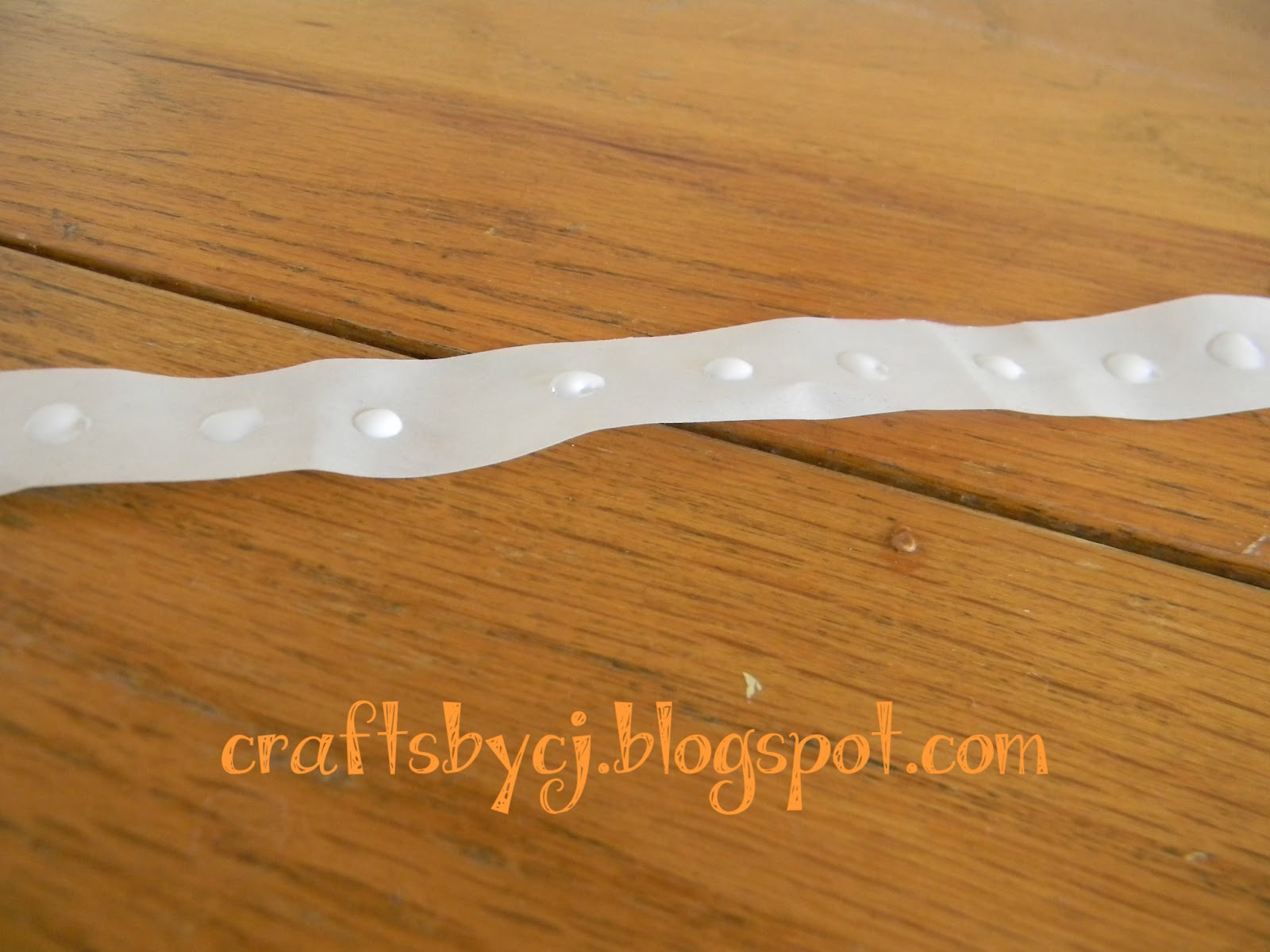 Crafts by CJ Homemade Glue Dots