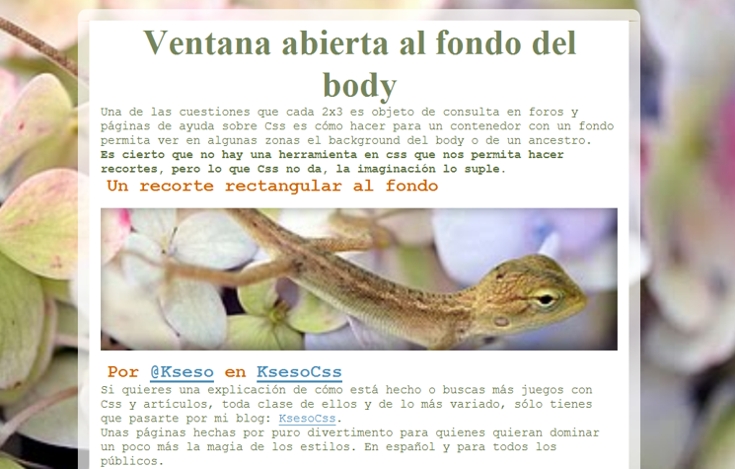 recortes con css del background