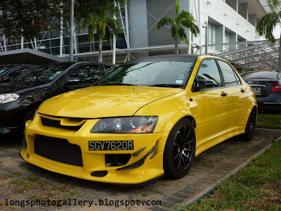 Lancer Evolution with C-West body kit