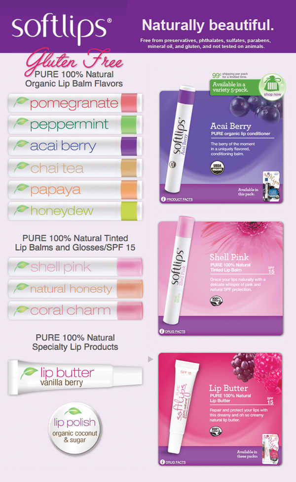 Gluten Free Booty Gluten Free Lip Balms