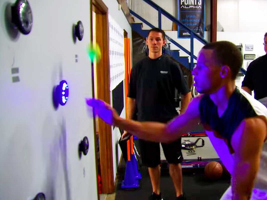 Stephen Curry's Sports Vision Training Eyedolatry