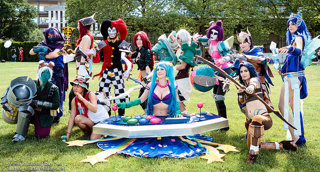 Market Cosplay Happy 10th Birthday Anime Evolution