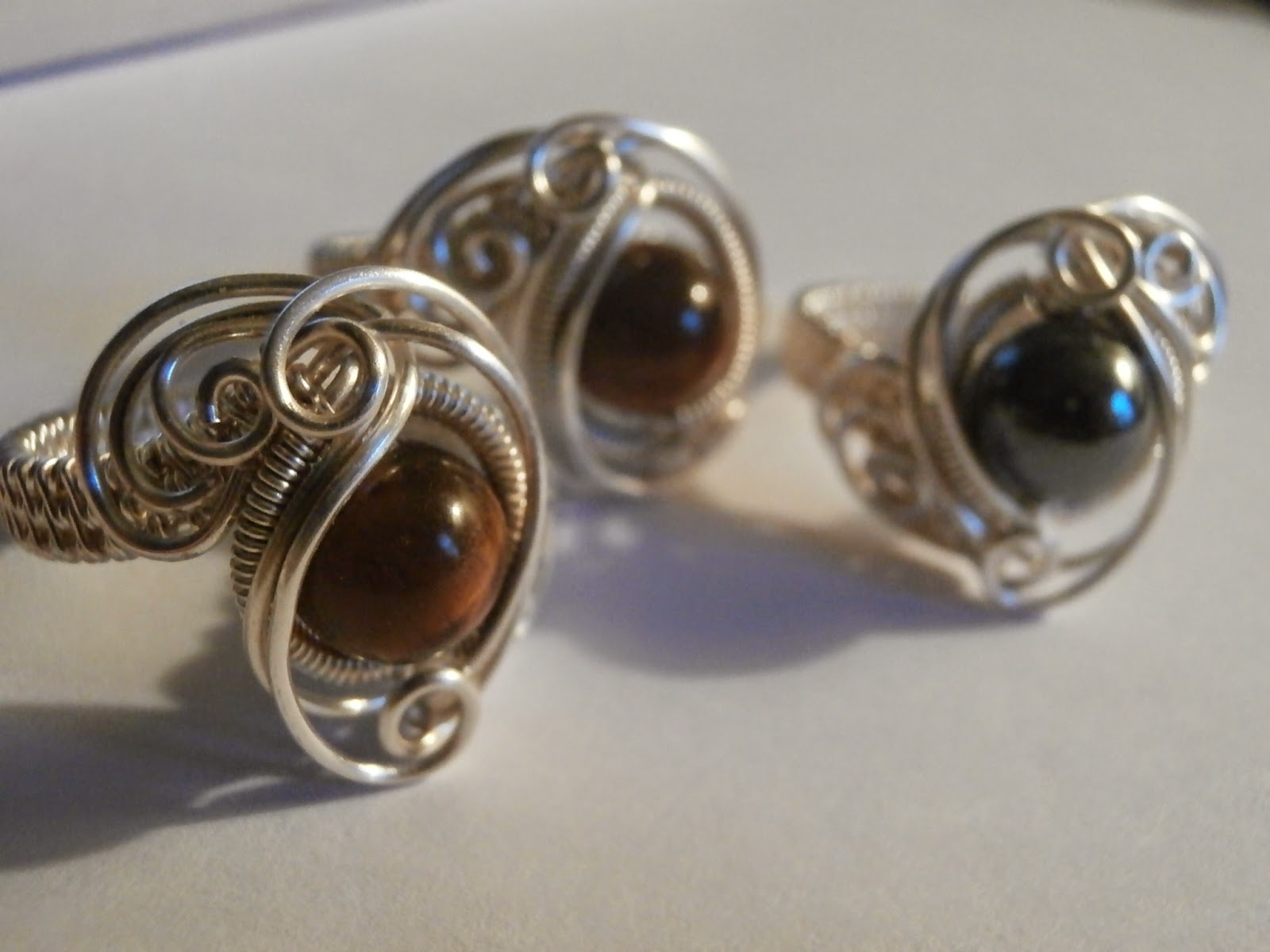 Perfectly Twisted Handmade Wire Wrapped Beaded and Gemstone Jewelry