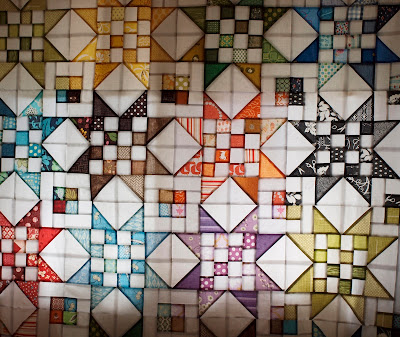 Slair039s Lair Rainbow Star Modern Mini Quilt Slair039s Lair Rainbow Star Modern Mini Quilt