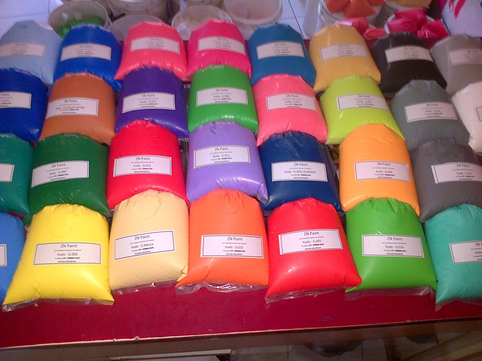 CAT TEMBOK KILOAN " MURAH - CV. MITRA USAHA