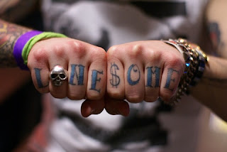 Knuckle Tattoo Ideas - Knuckle Tattoo Design Photo Gallery