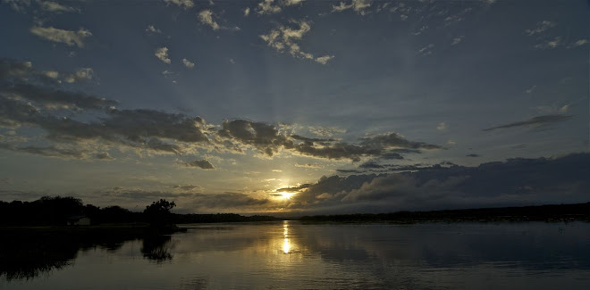 Sonnenaufgang am Viktoria-Nil