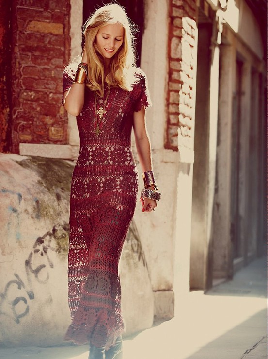 Flighty Naty: Knit & Crochet Dresses