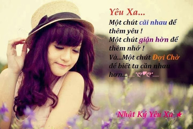 Yêu xa là biết giữ gìn những gì mình đang có Yêu xa là biết giữ gìn những gì mình đang có