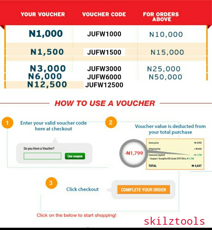 Jumia Latest Voucher Codes Tuban Android