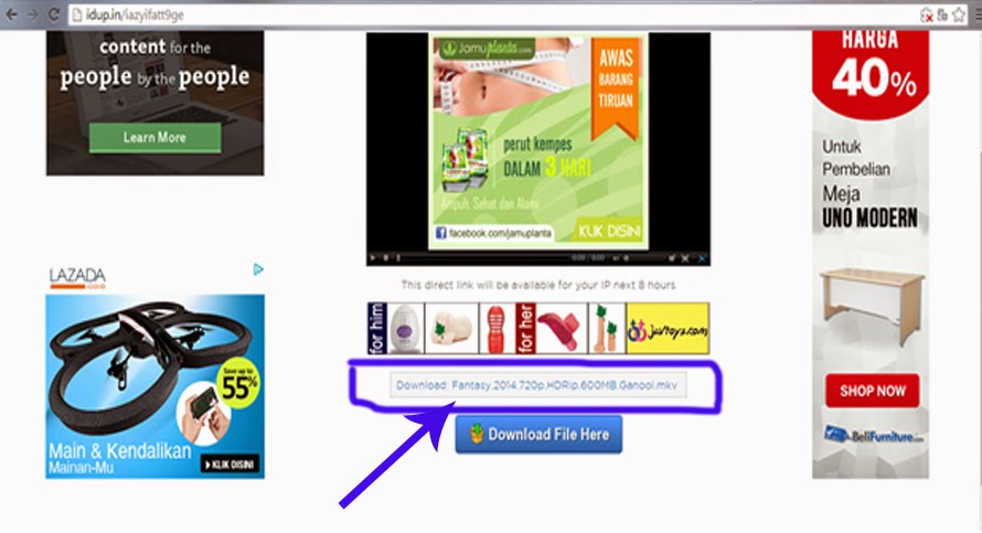 Cara Baru Download Video Ganool Dari Idup.in Cara Baru Download Video Ganool Dari Idup.in
