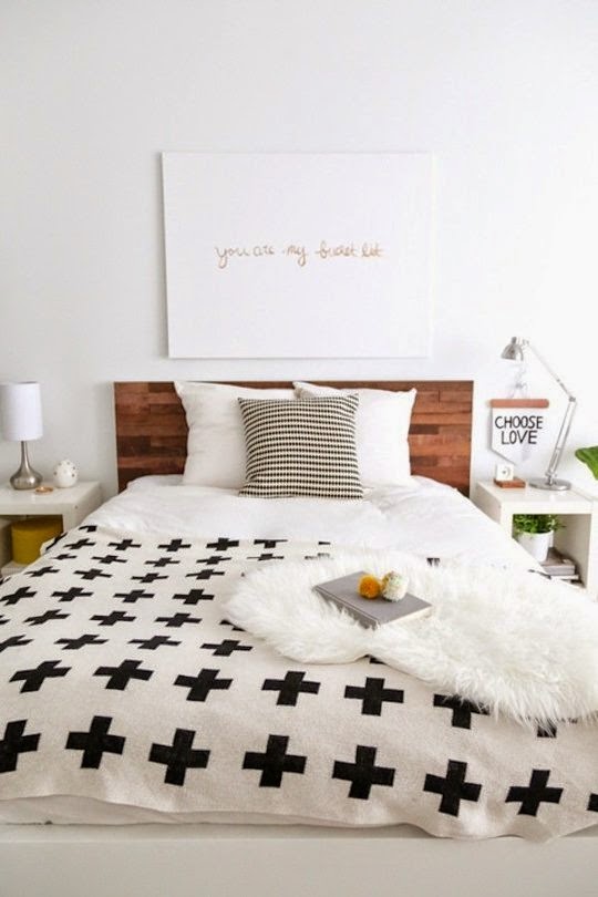 Ã¥pent hus: detaljer til soverommet / bedroom details