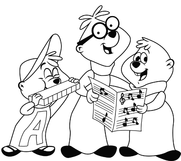 Chipmunk Coloring Pages Chipmunk Coloring Pages