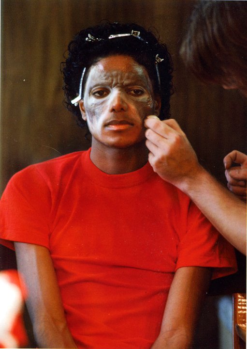 Fotos Michael Jackson Thriller Makeup Time Mjfans Br Michael Jackson Fans