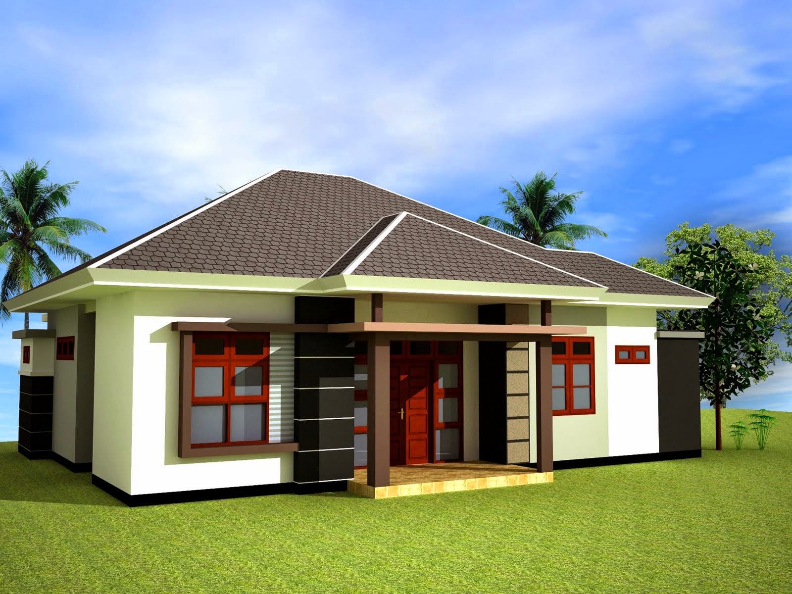 20 Desain rumah type 36 72 minimalis