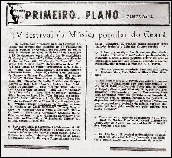 Canteiros – Fagner / Texto: “Plágio” by 22