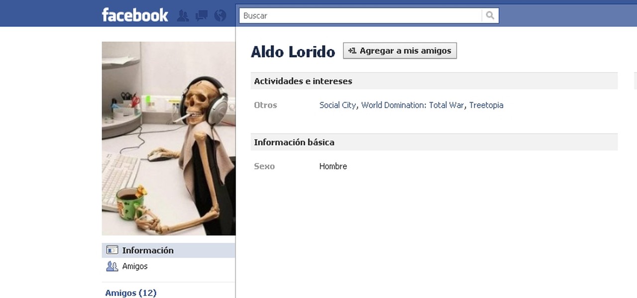 Nombres graciosos e increibles de Facebook Taringa!