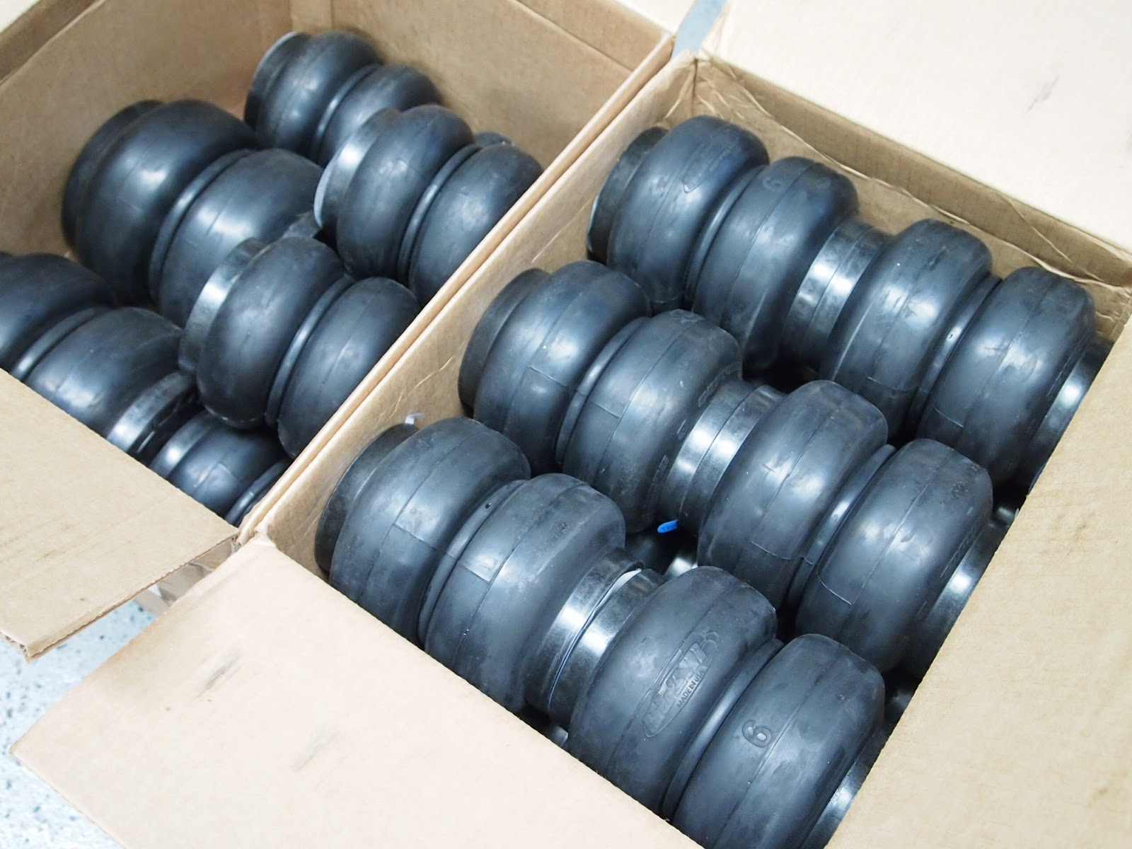 South Bay Street Machines Air bags w/ Builtin Fitting