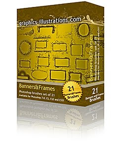 Banners & Frames Brushes