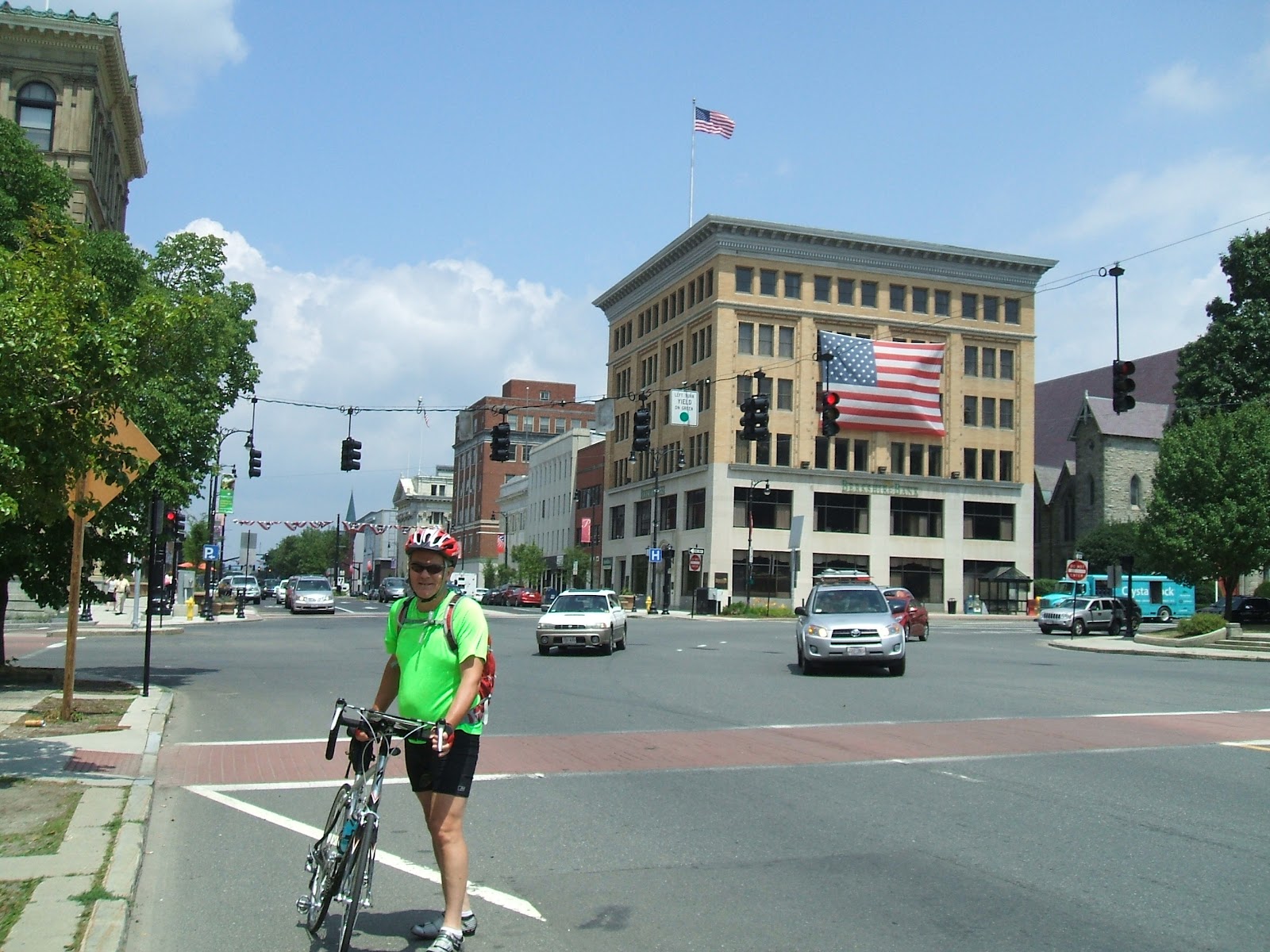 Bicycling Back in Place and Time Day 9. Pittsfield, MA to W. Lebanon
