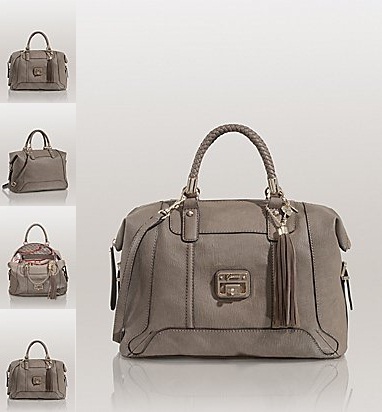 Taupe Satchel