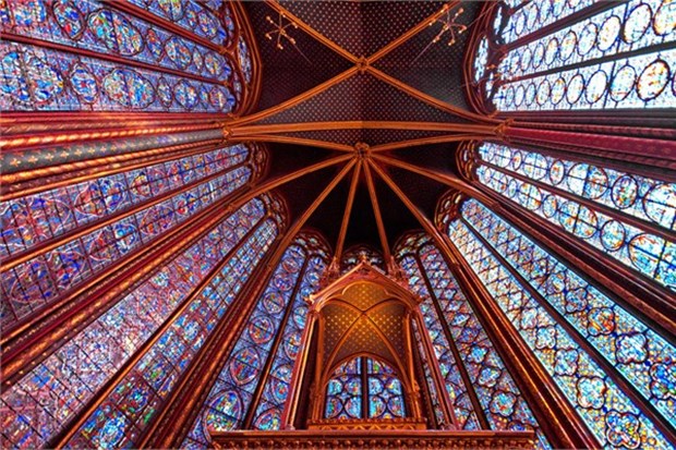 Sainte Chapelle, Paris Fransa Sainte Chapelle, Paris Fransa