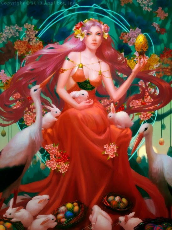 As pinturas digitais com belas mulheres em fantasia e surrealismo de Bao Pham Bao Pham thienbao deviantart pinturas digitais fantasia surreal mulheres