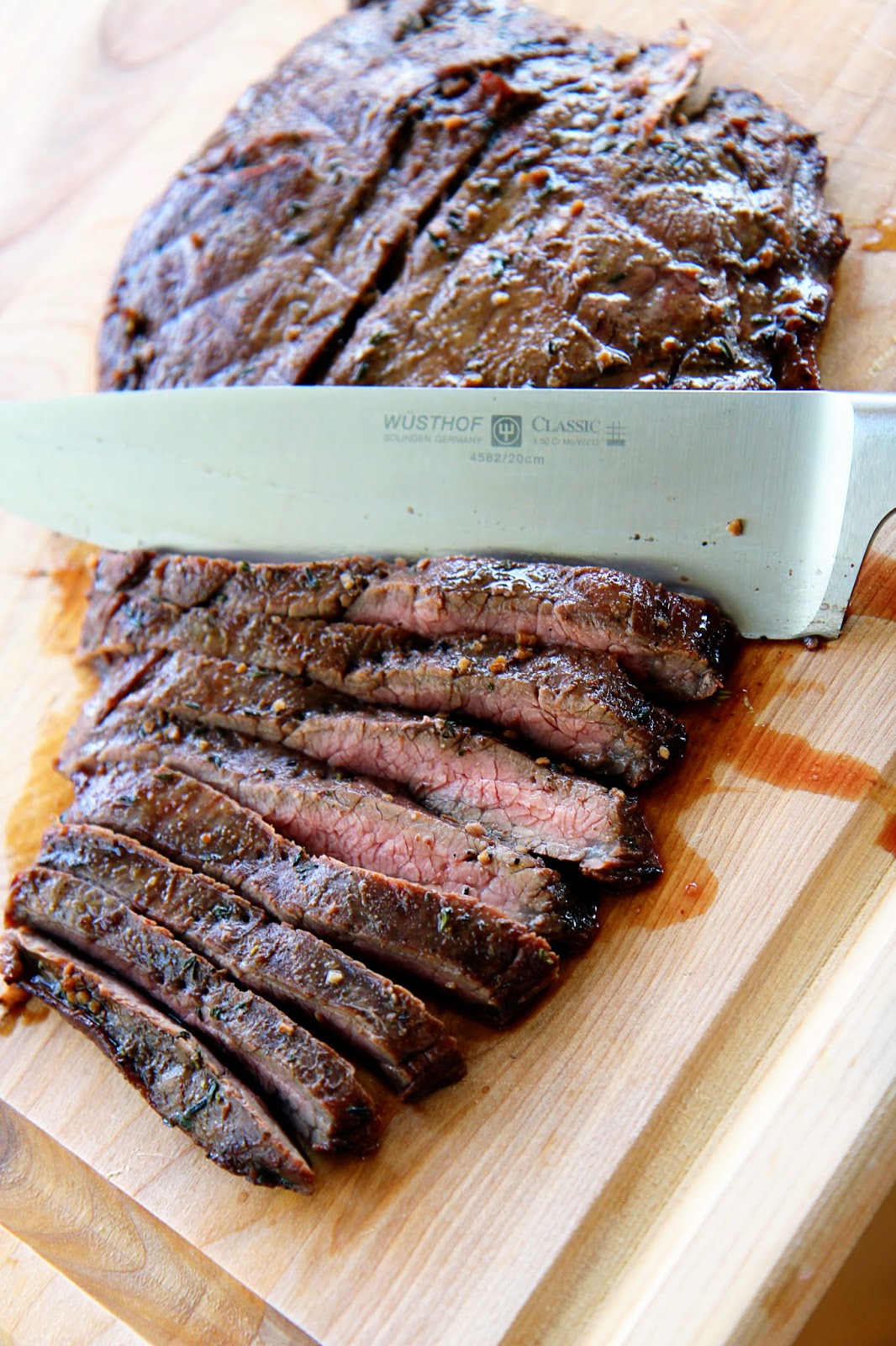 This Perfect Mess Flank Steak, 2 Ways {Freezer Meal}