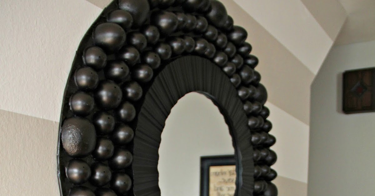 DIY Giant Awesome Bubble Mirror HANDY DIY