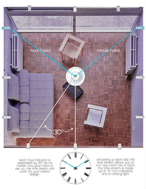 Time Stretch Project Shows The Time On Ceiling Spicytec