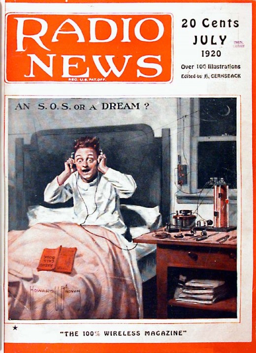 Radio Amateur News Magazine Covers 1920 Vintage Everyday