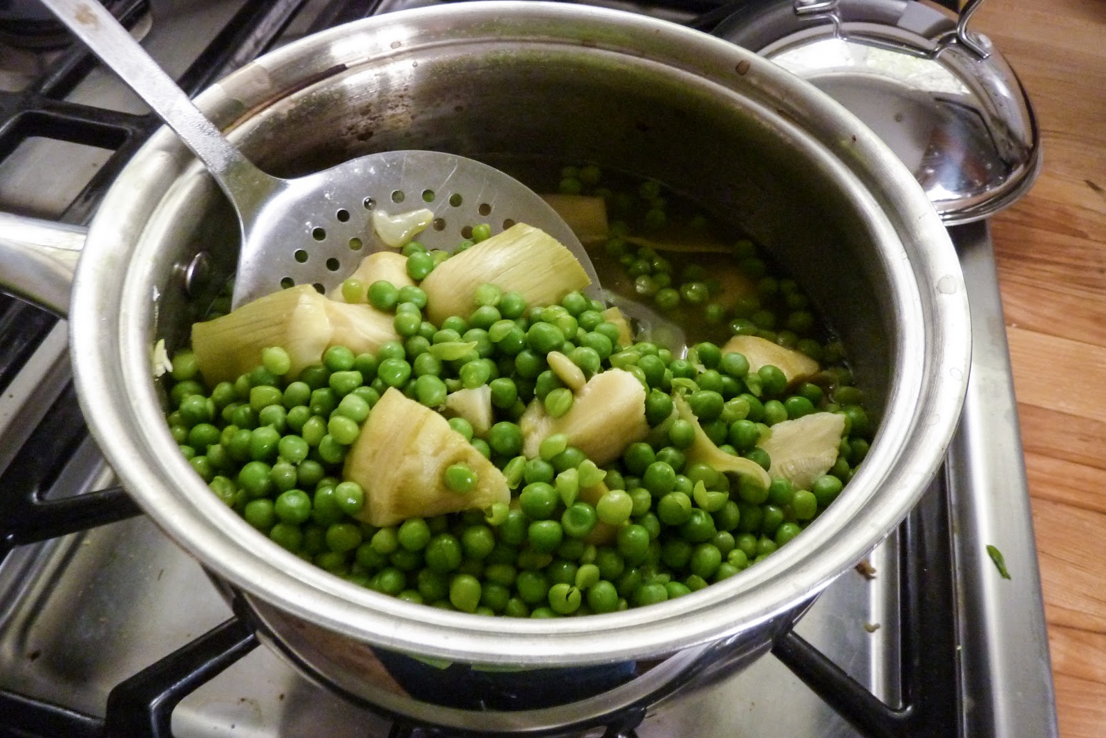 FEAST EVERYDAY Artichoke, Lima Bean and Pea Salad