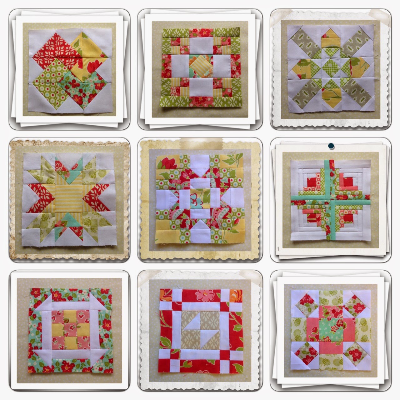 Chatelaine Free BOW Sampler Quilt Block 27 Threadbare Creations