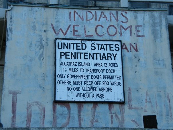 Indians Welcome Alcatraz Indian Occupation