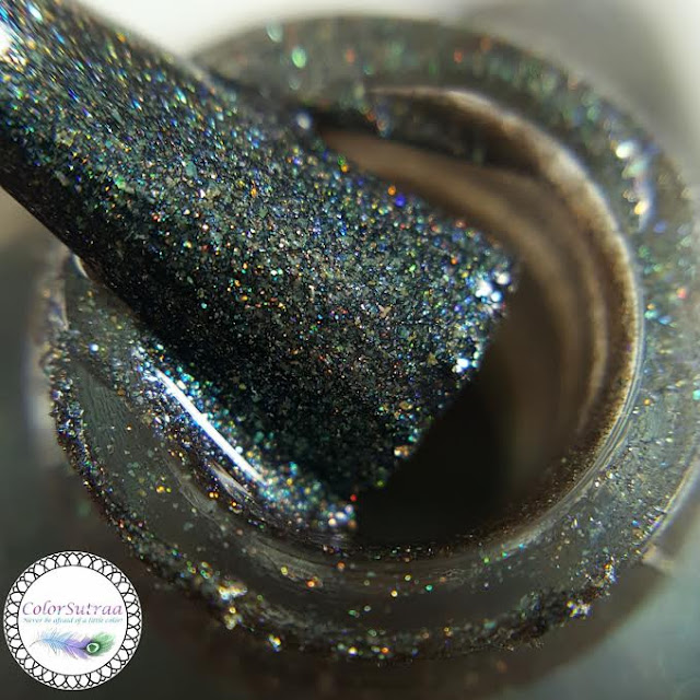 NAIL HOOT Space Galaxy Trio and Jeepers Creepers Swatches and Review