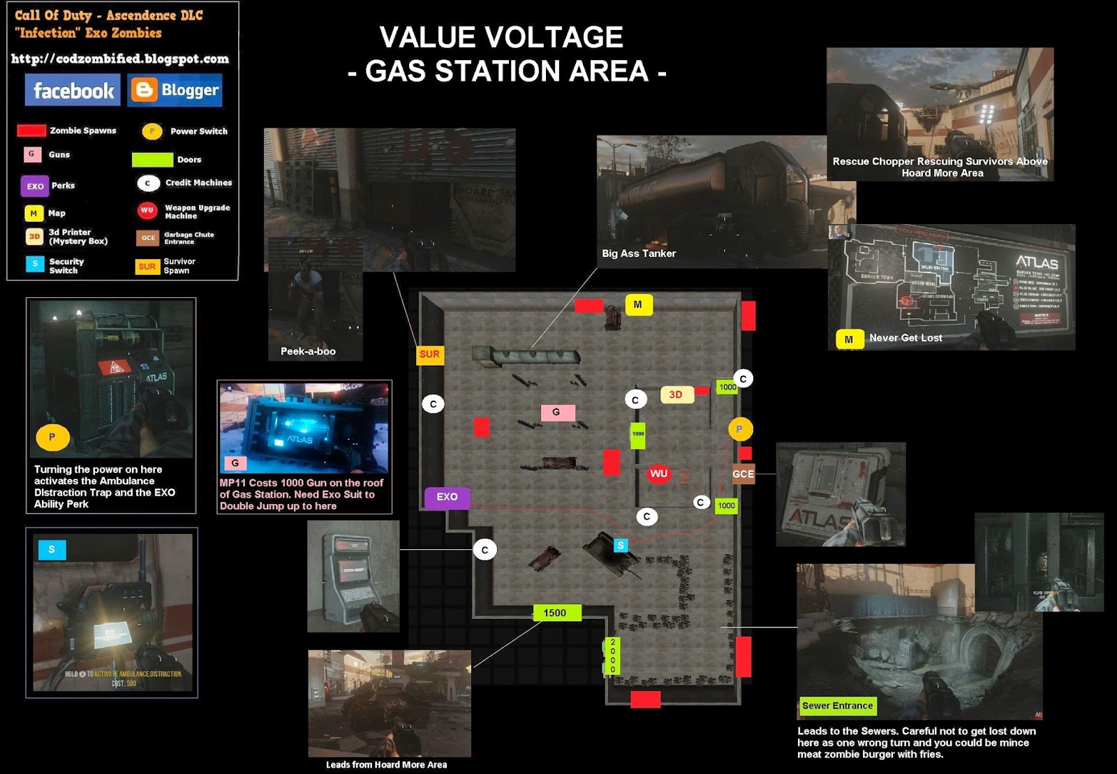 Zombified Call Of Duty Zombie Map Layouts, Secrets, Easter Eggs and