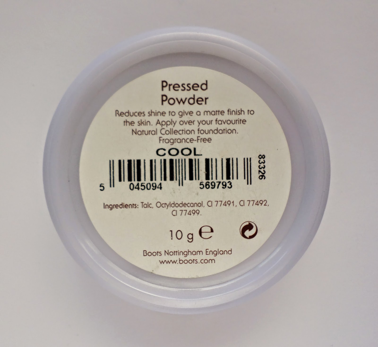 Natural Collection Pressed Powder in Cool Review Natural Collection Pressed Powder in Cool Review