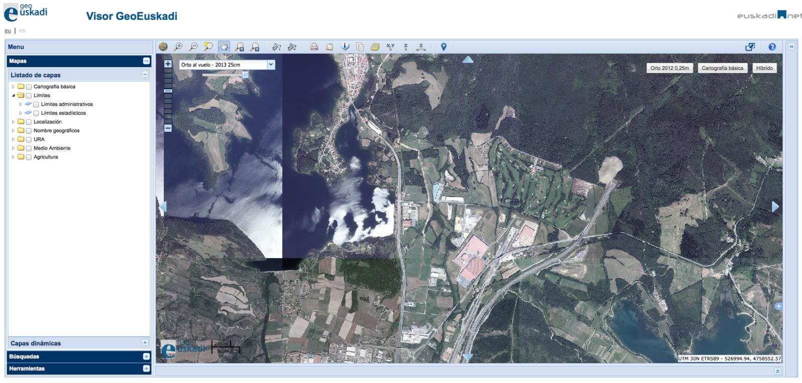 Blog IDEE GeoEuskadi publica vuelo fotogramétrico de 2013