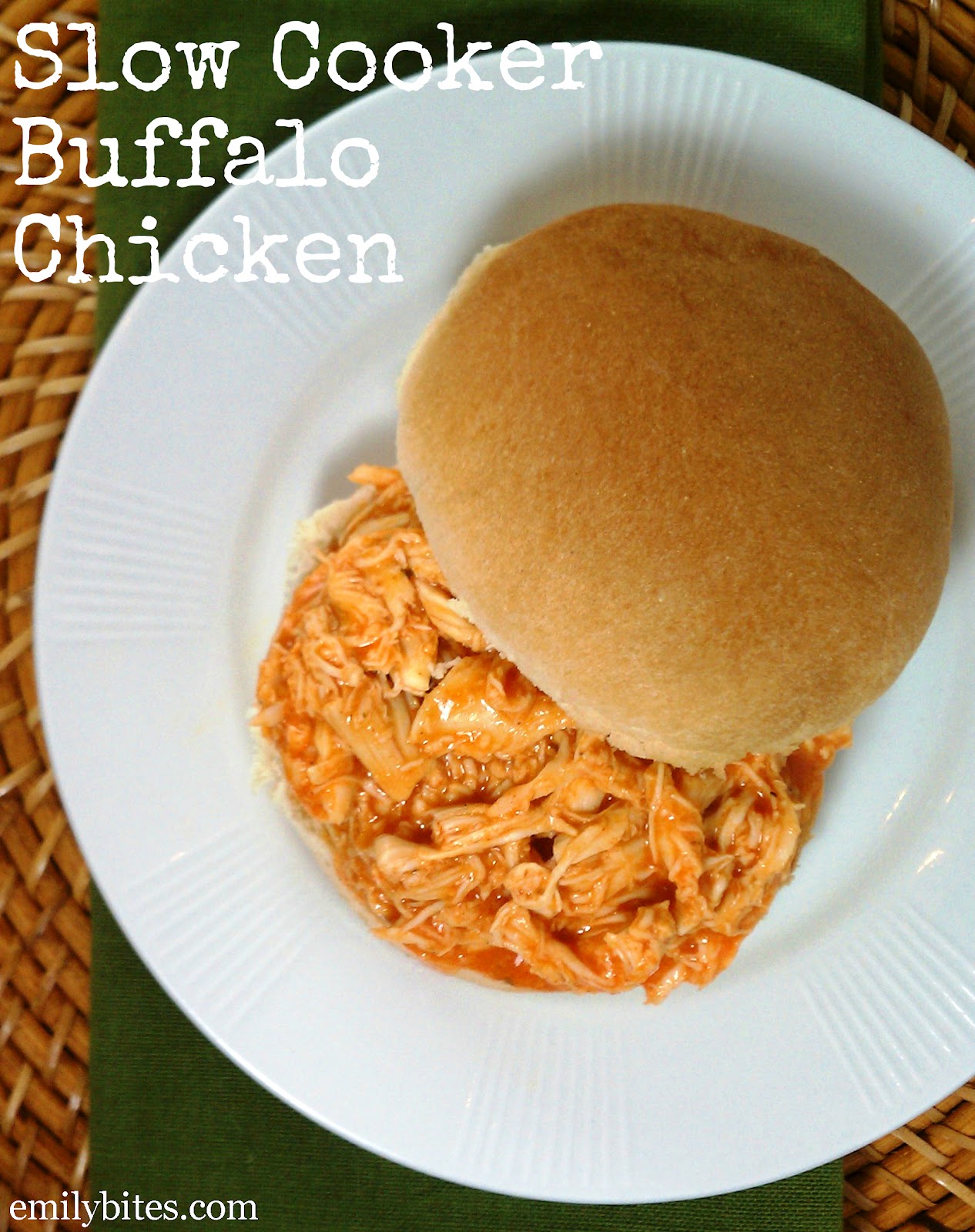 Slow Cooker Buffalo Chicken