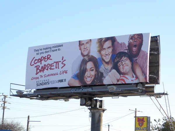 Cooper Barrett's Guide to Surviving Life season 1 billboard Cooper Barretts Guide to Surviving Life season 1 billboard