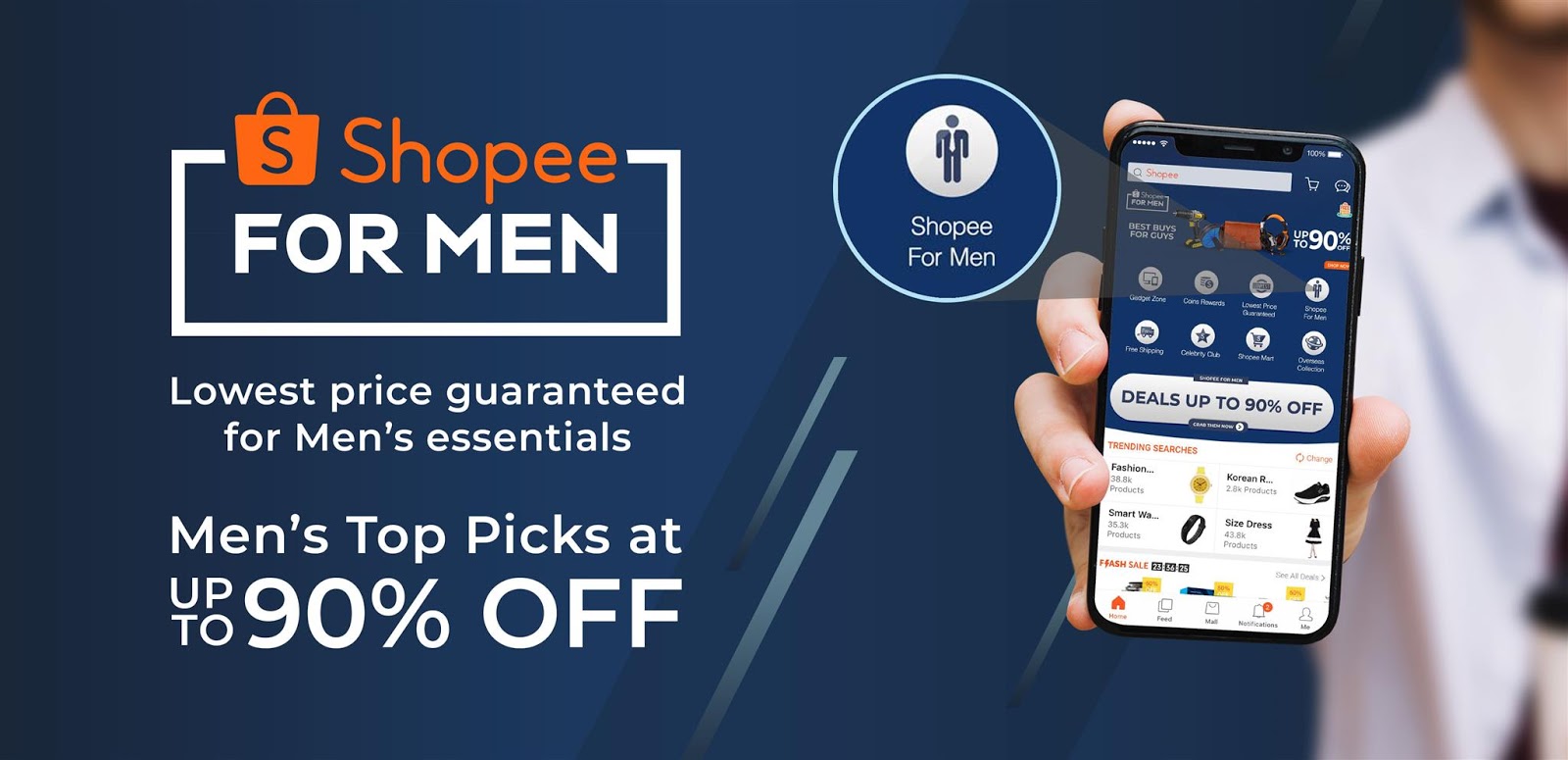 Shopee Debuts Shopee For Men, A OneStop Male Shopping Gateway With The