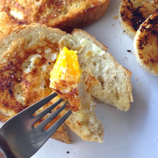 Food Pusher Egg in a (Sourdough) Basket