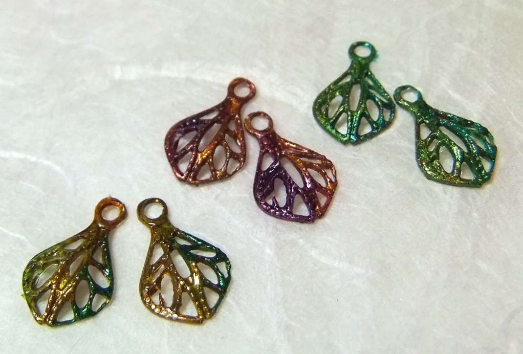 JLynn Jewels Faux Painting on Brass Filigree Tutorial YES you can!