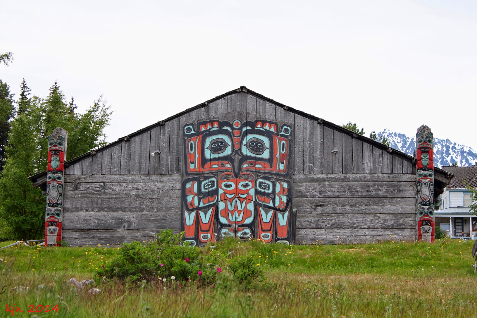 The Outskirts of Suburbia Tlingit Tribal House